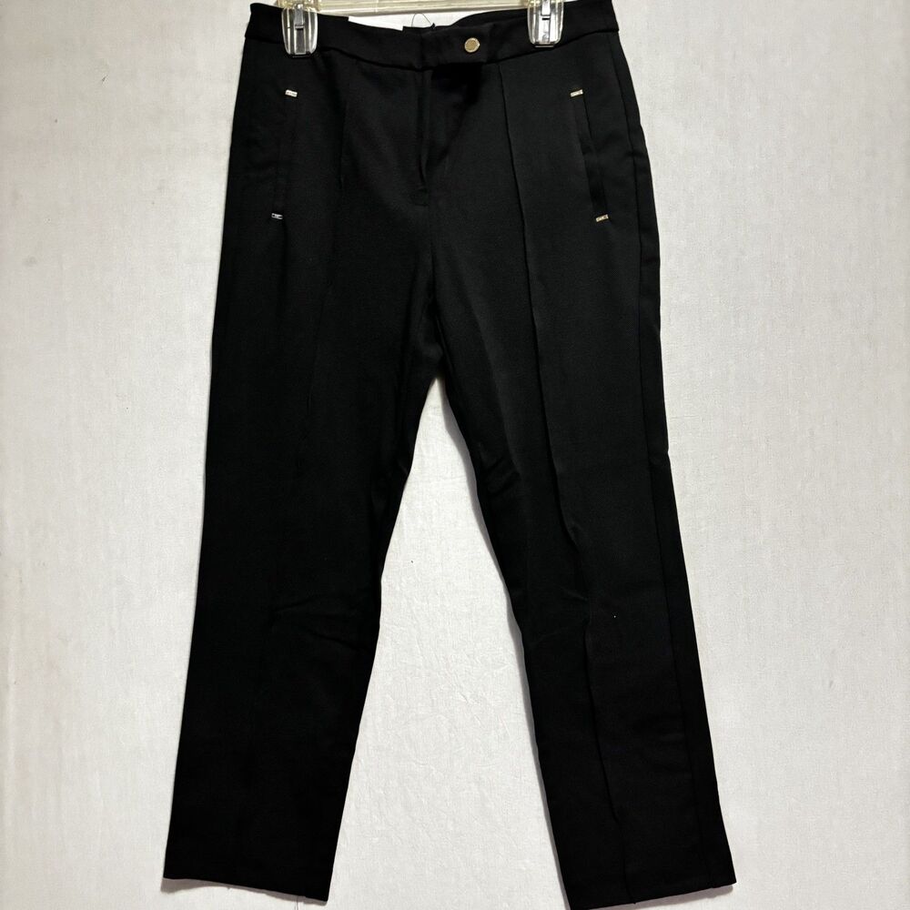 Marc New York Black Slim Ankle Length Pant Size 6 NWT